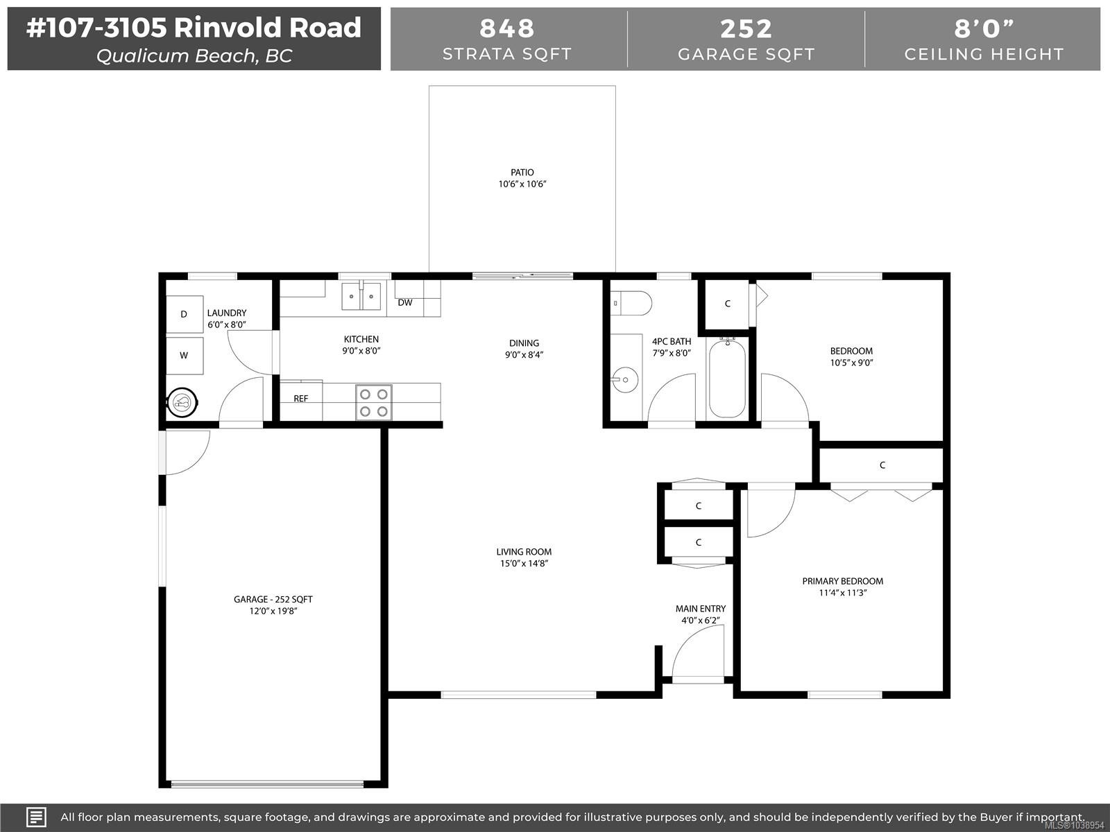 #107-3105 Rinvold Rd, Hilliers, BC