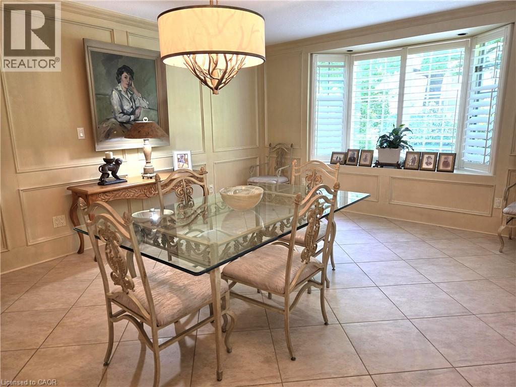 Used as informal eating area currently. - 3040 First Street, Burlington, ON - Indoor Photo Showing Dining Room