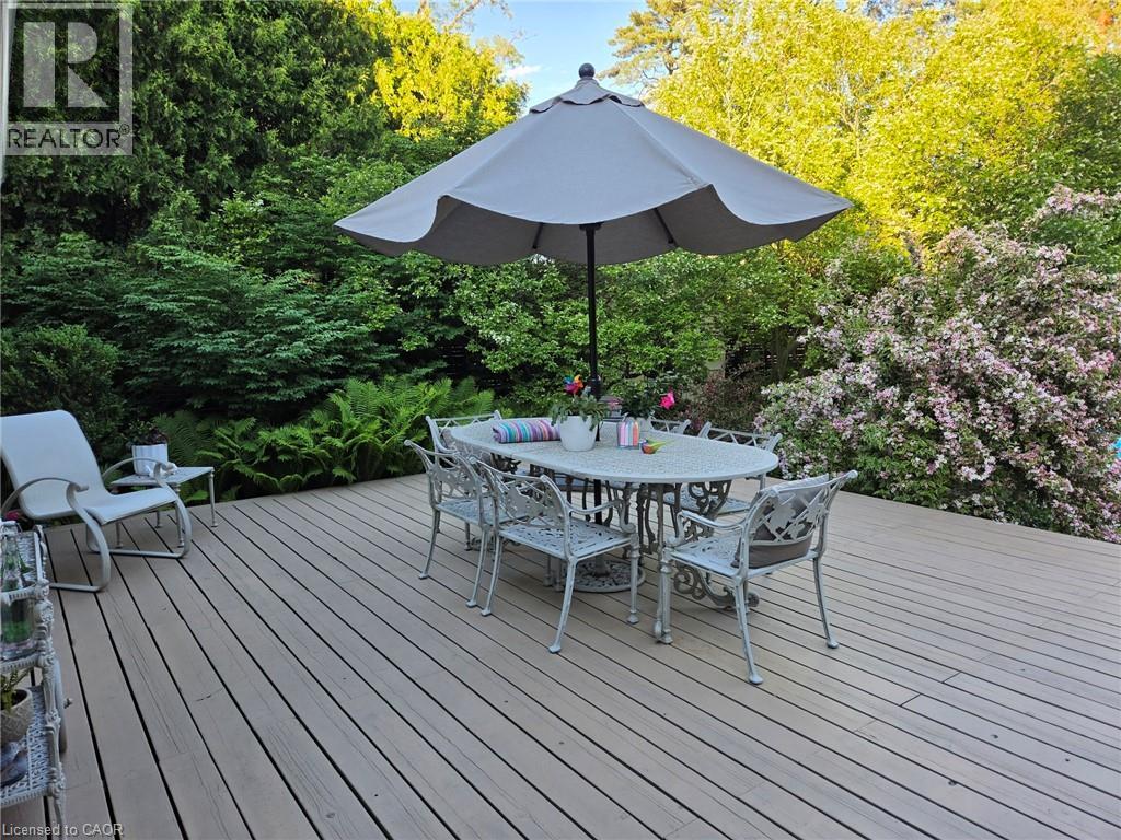 Private area of deck - 3040 First Street, Burlington, ON - Outdoor