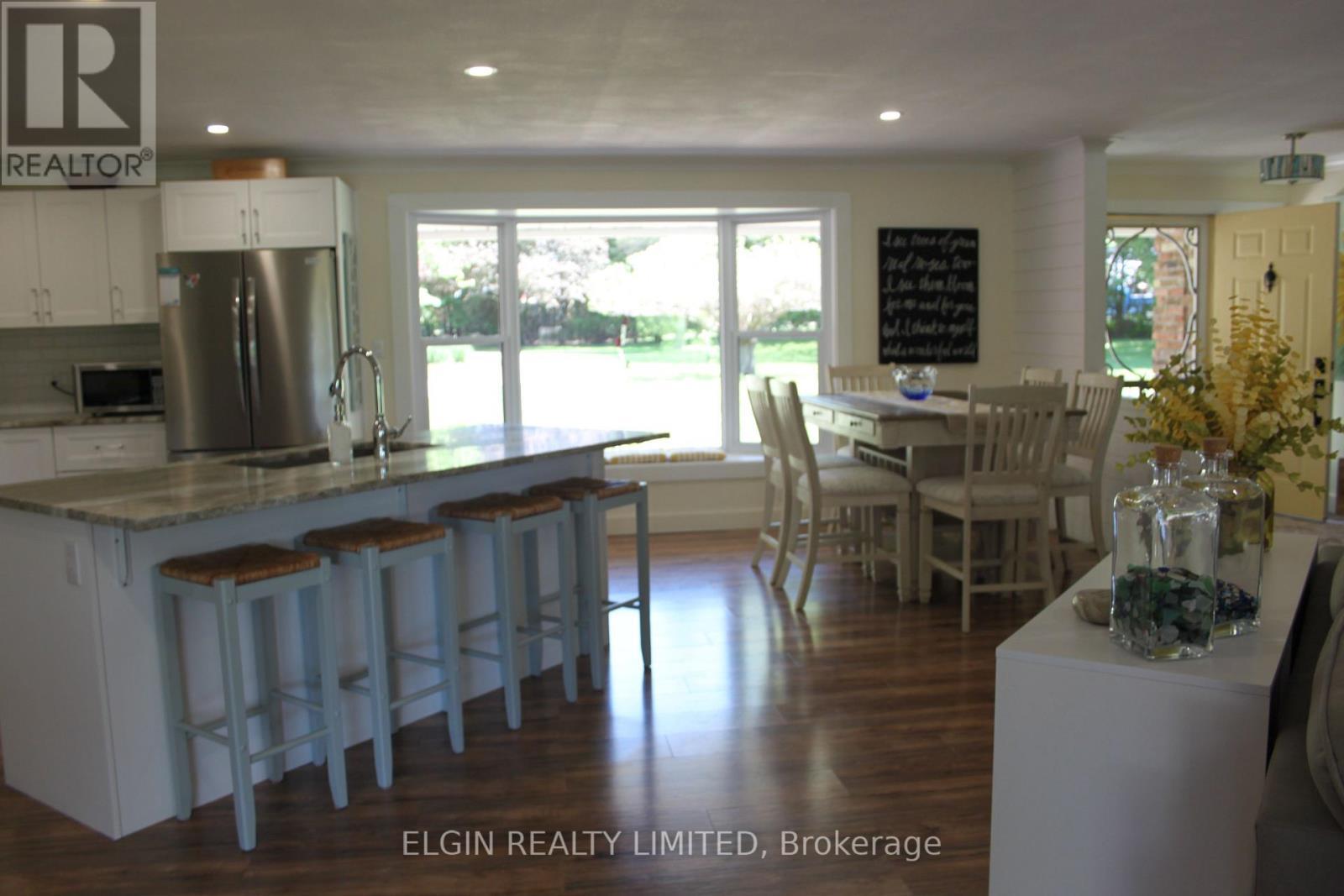 Great room kitchen/dining area - 42445 John Wise Line, Central Elgin, ON