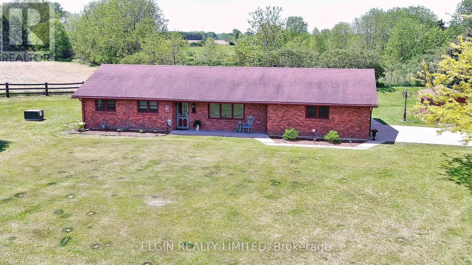 front view or rear house - 42445 John Wise Line, Central Elgin, ON
