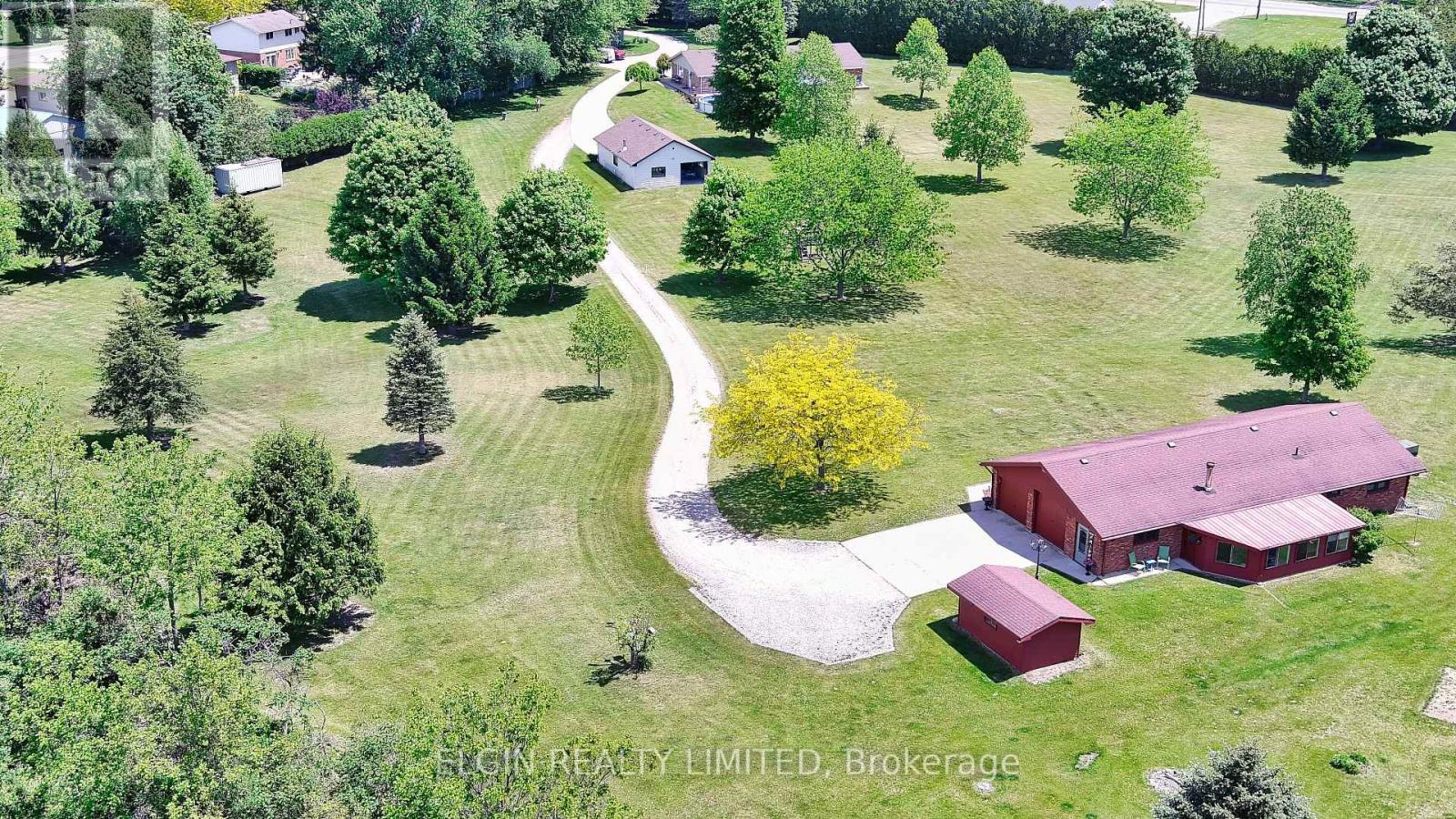 overhead view of entire lot - 42445 John Wise Line, Central Elgin, ON