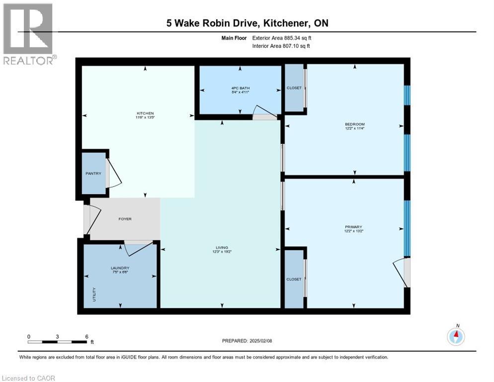 Floor plan - 5 Wake Robin Drive Unit# 107, Kitchener, ON