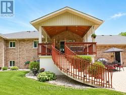 Large Covered Deck Walk Out From Dining Area -