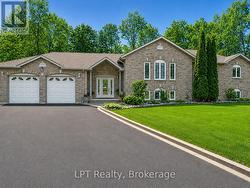 Front Of All Brick Custom Built Home -