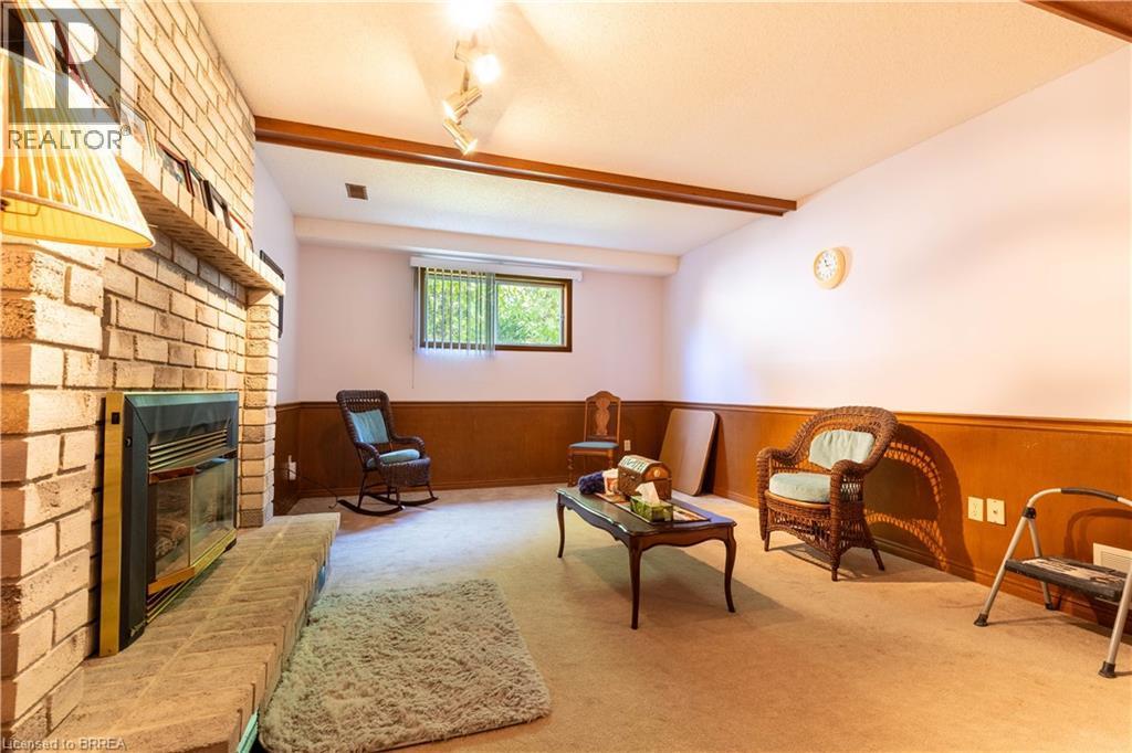12 Spartan Drive, Brantford, ON - Indoor With Fireplace