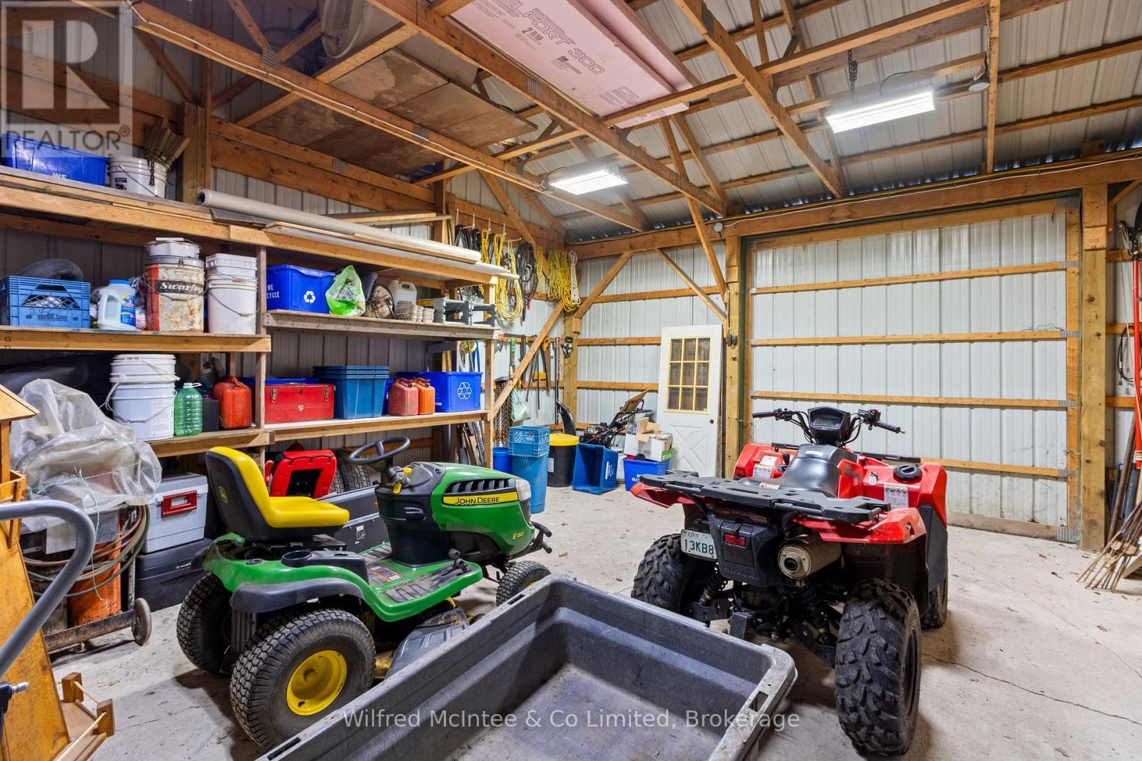 622829 Moto Park Road, Chatsworth, ON - Indoor Photo Showing Garage