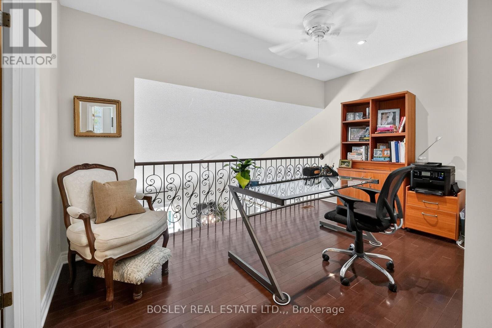 Office on the balcony - Unit 12 - 7 Gibson Place, St. Catharines (Downtown), ON - Indoor Photo Showing Office