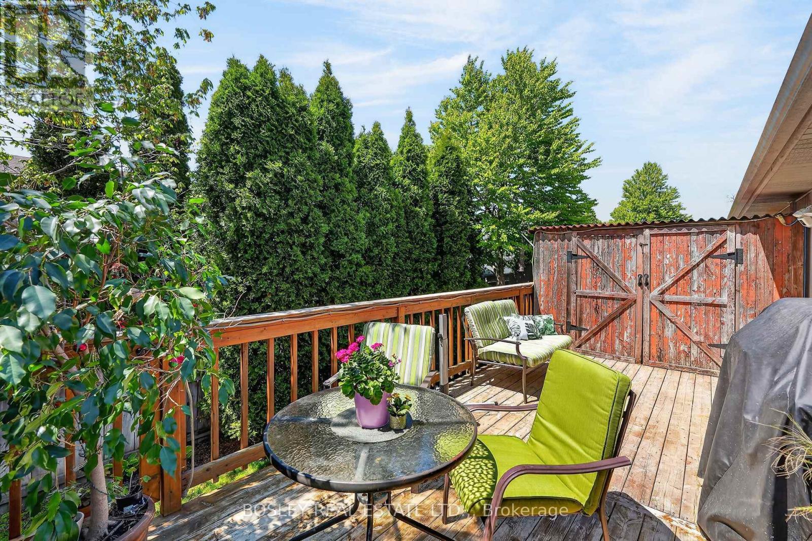Gas BBQ hook up - Unit 12 - 7 Gibson Place, St. Catharines (Downtown), ON - Outdoor With Deck Patio Veranda
