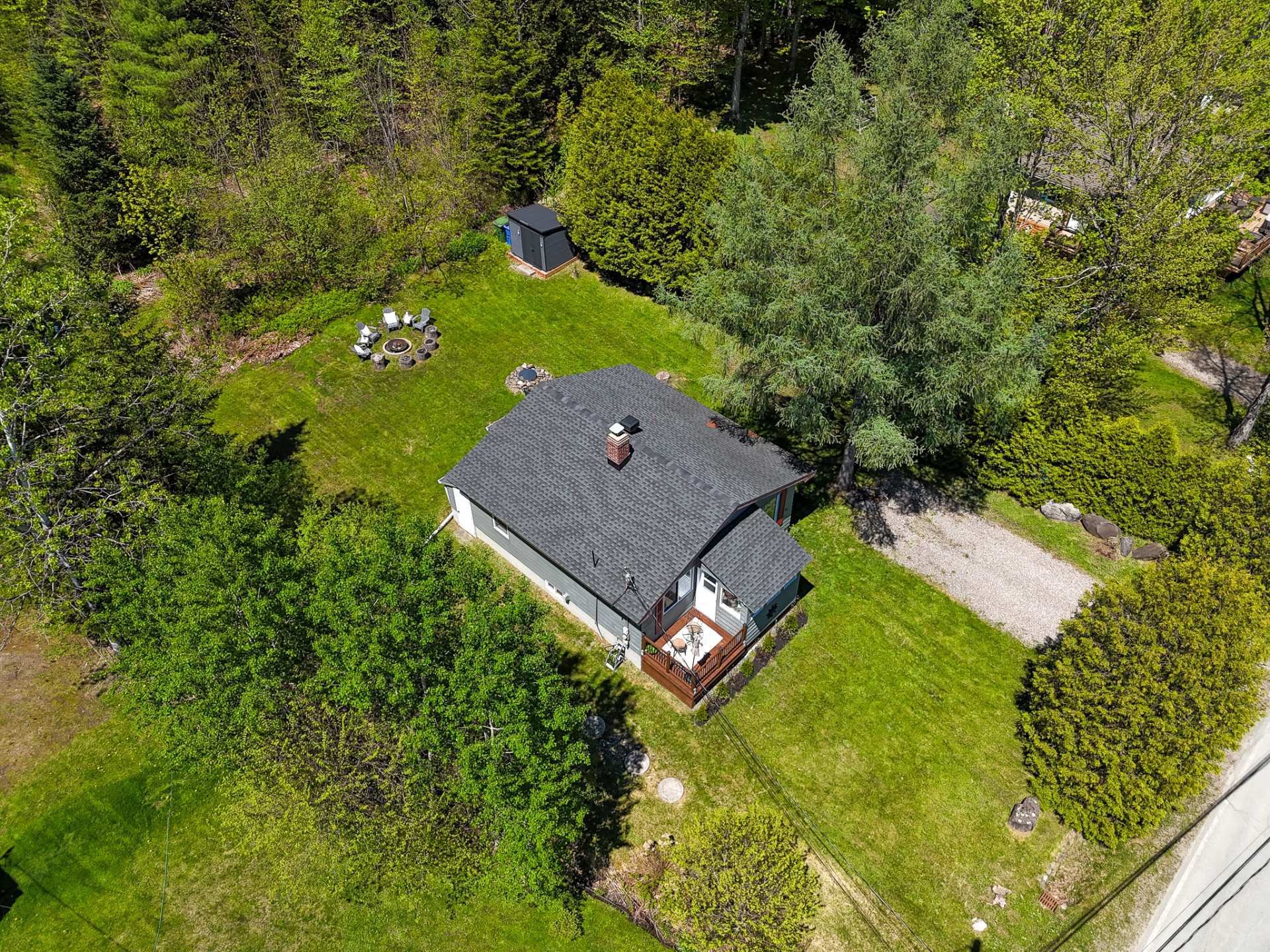 Photo aérienne - 529 Rue Bordeleau, Magog, QC - Outdoor