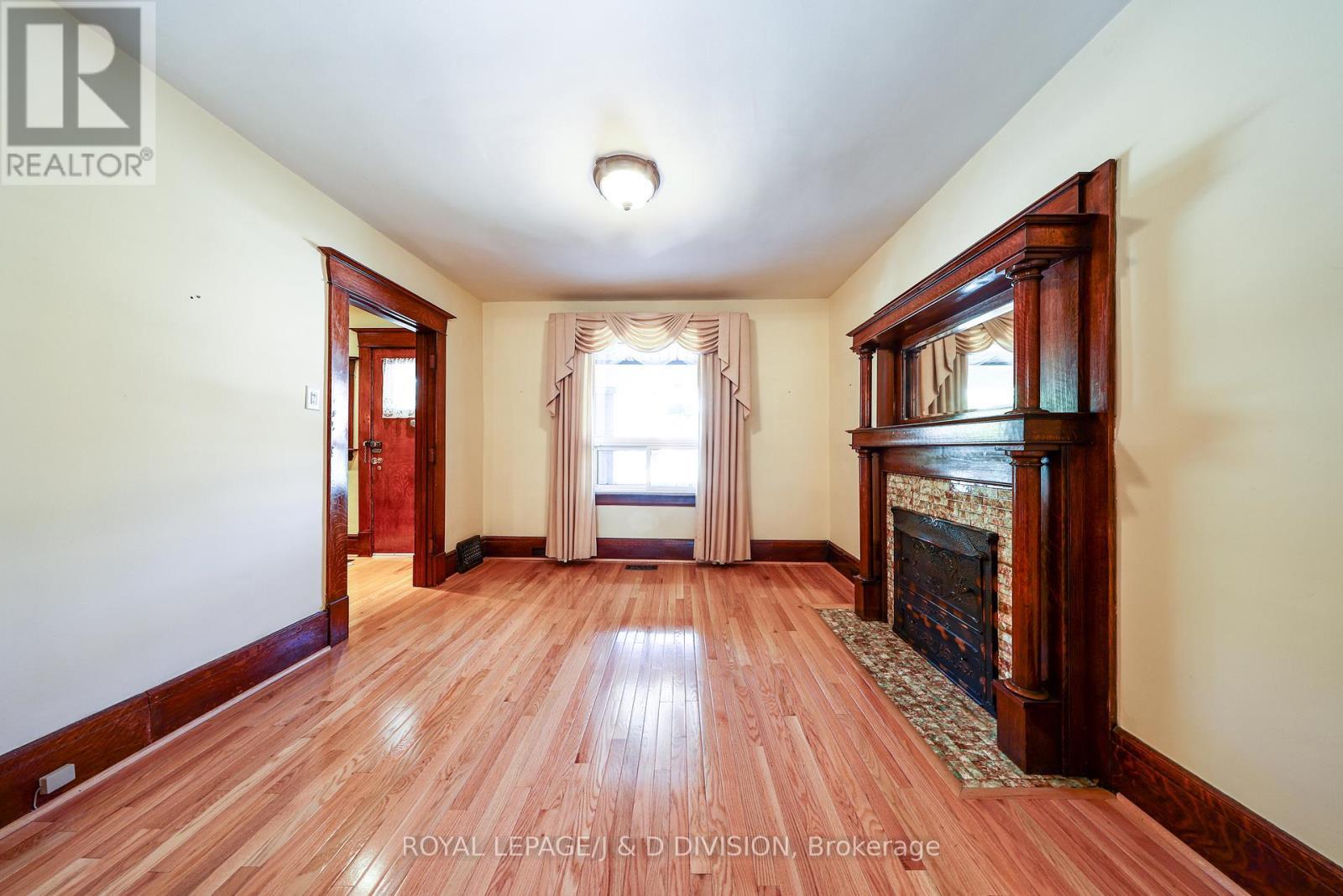 553 Runnymede Road, Toronto, ON - Indoor Photo Showing Other Room With Fireplace