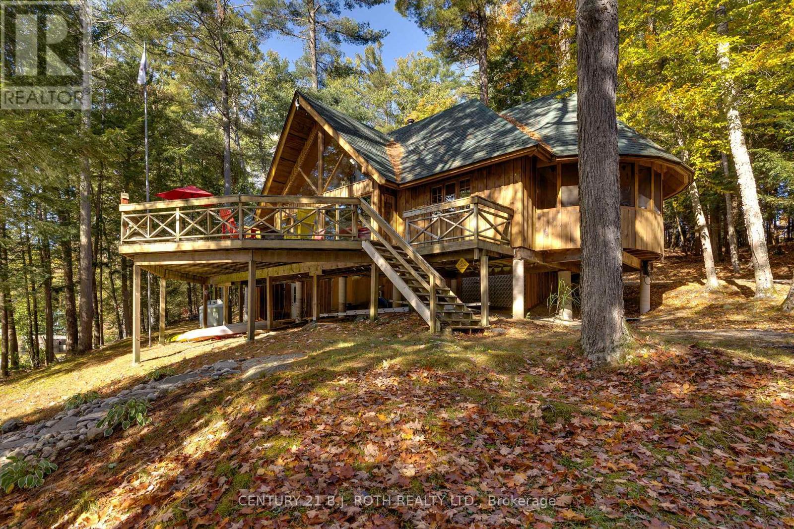 22 - 1213 Camp Jackson Road, Muskoka Lakes, ON - Outdoor With Deck Patio Veranda