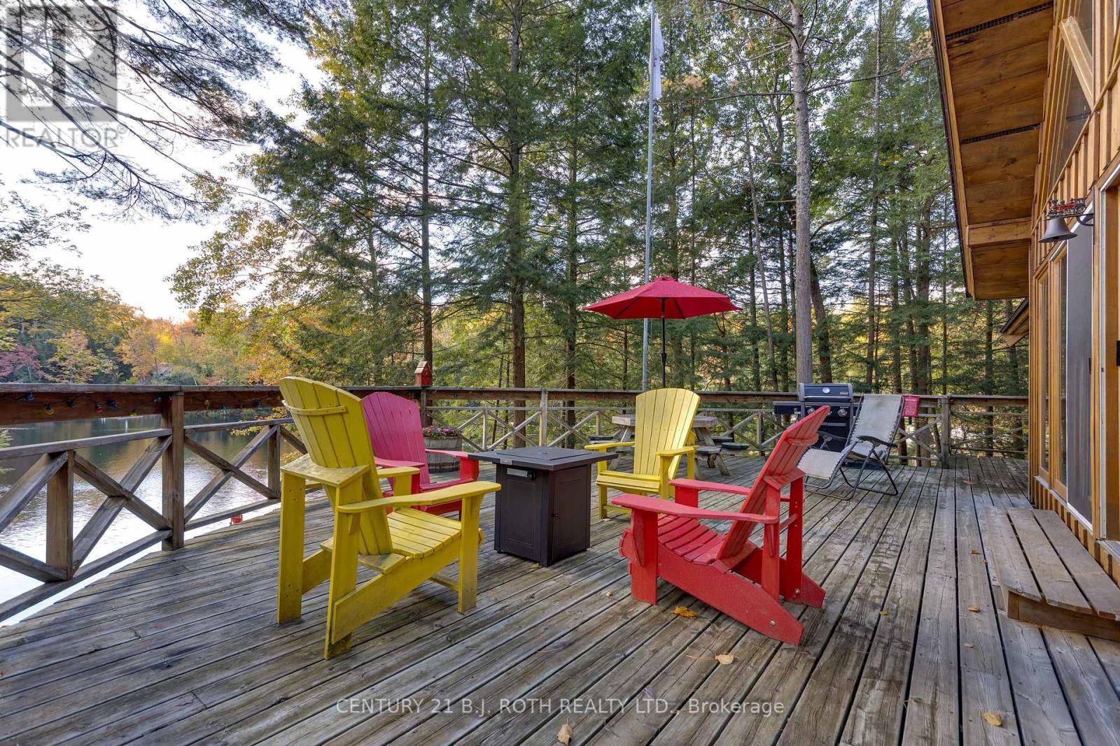 22 - 1213 Camp Jackson Road, Muskoka Lakes, ON - Outdoor With Deck Patio Veranda With Exterior