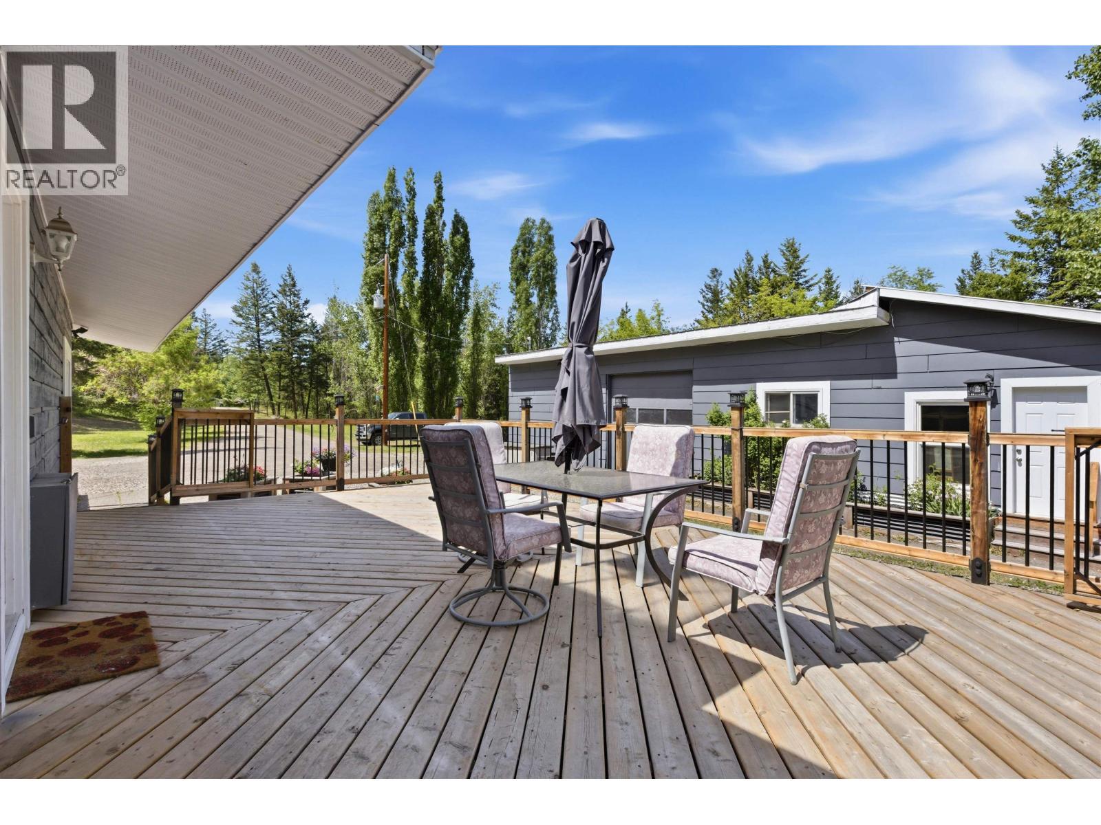 1824 Dog Creek Road, Williams Lake, BC - Outdoor With Deck Patio Veranda With Exterior