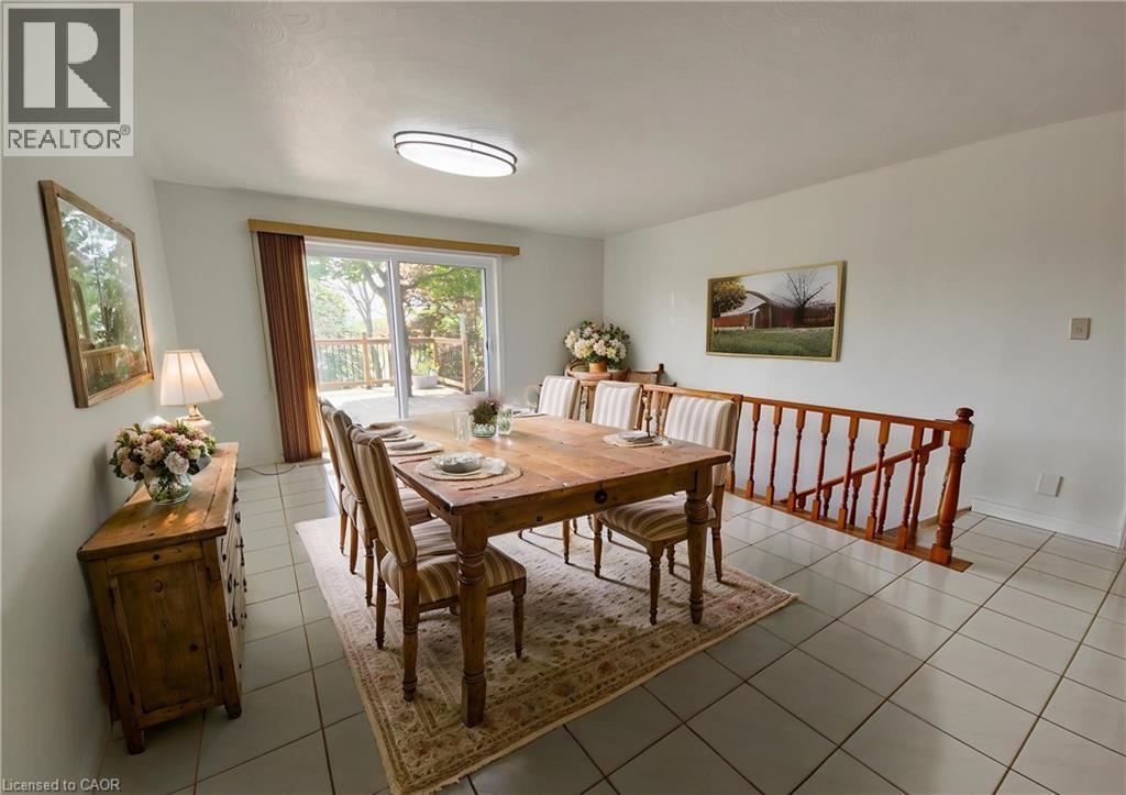 Virtually Staged Photo - 17 Cemetery Road, Norfolk County, ON - Indoor Photo Showing Dining Room