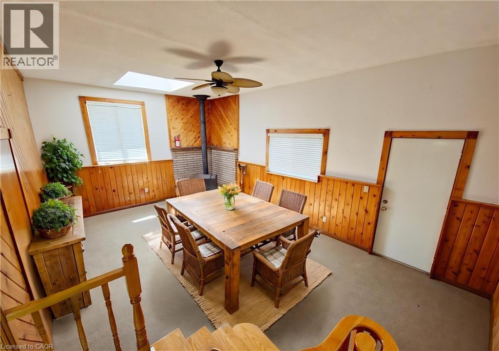 Virtually Staged Photo - 17 Cemetery Road, Norfolk County, ON - Indoor Photo Showing Dining Room