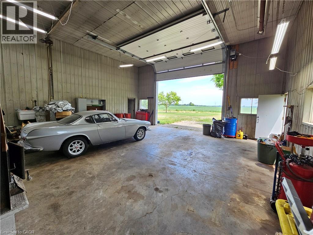 17 Cemetery Road, Norfolk County, ON - Indoor Photo Showing Garage
