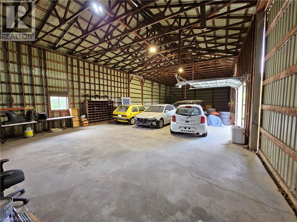 17 Cemetery Road, Norfolk County, ON - Indoor Photo Showing Garage