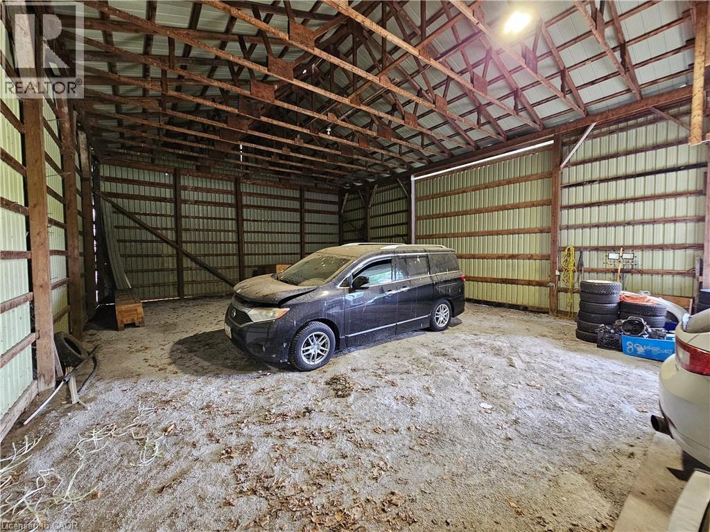 17 Cemetery Road, Norfolk County, ON - Indoor Photo Showing Garage