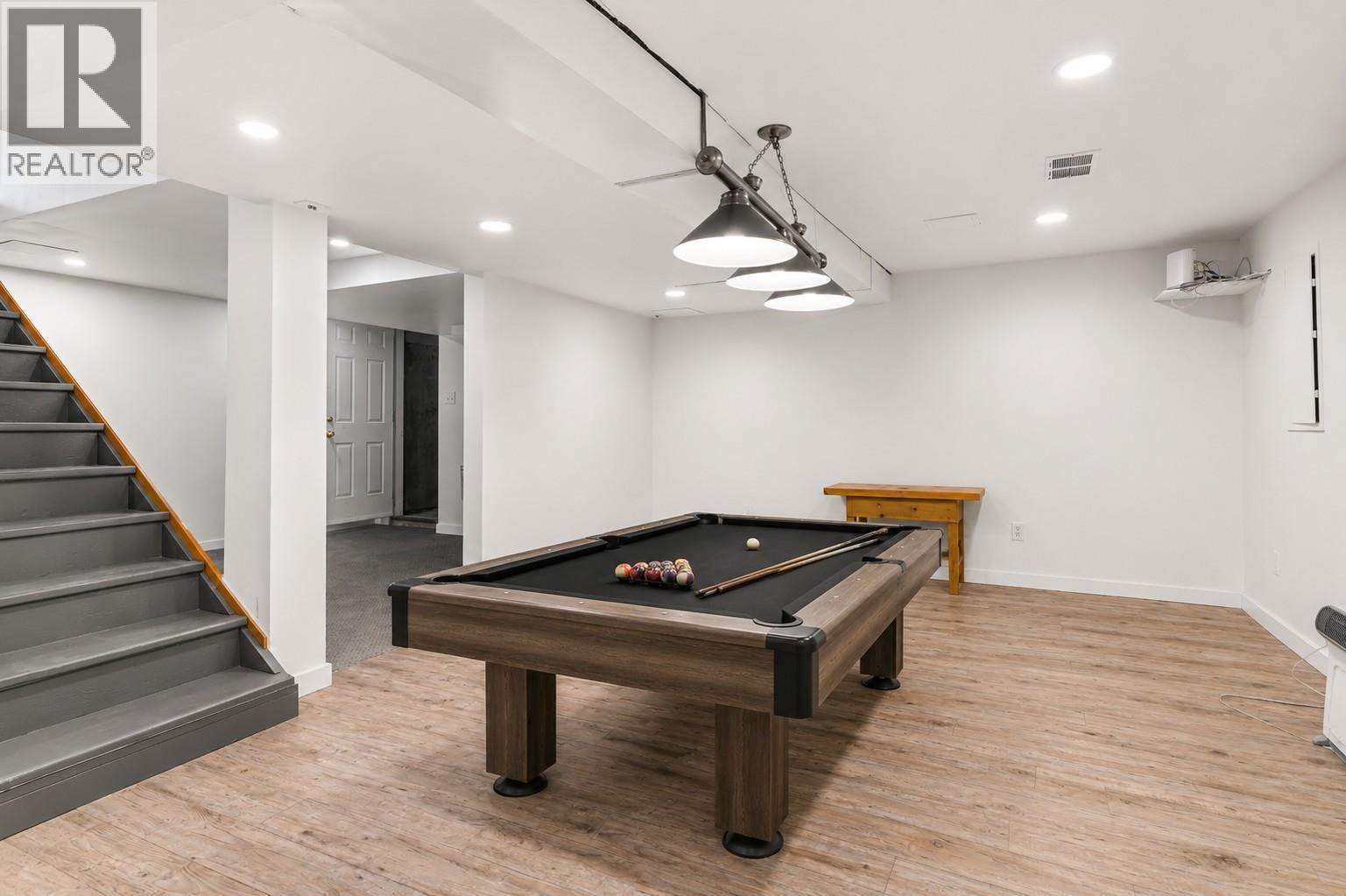 Idea for basement main area digitally staged - 701 Edward Street, Revelstoke, BC