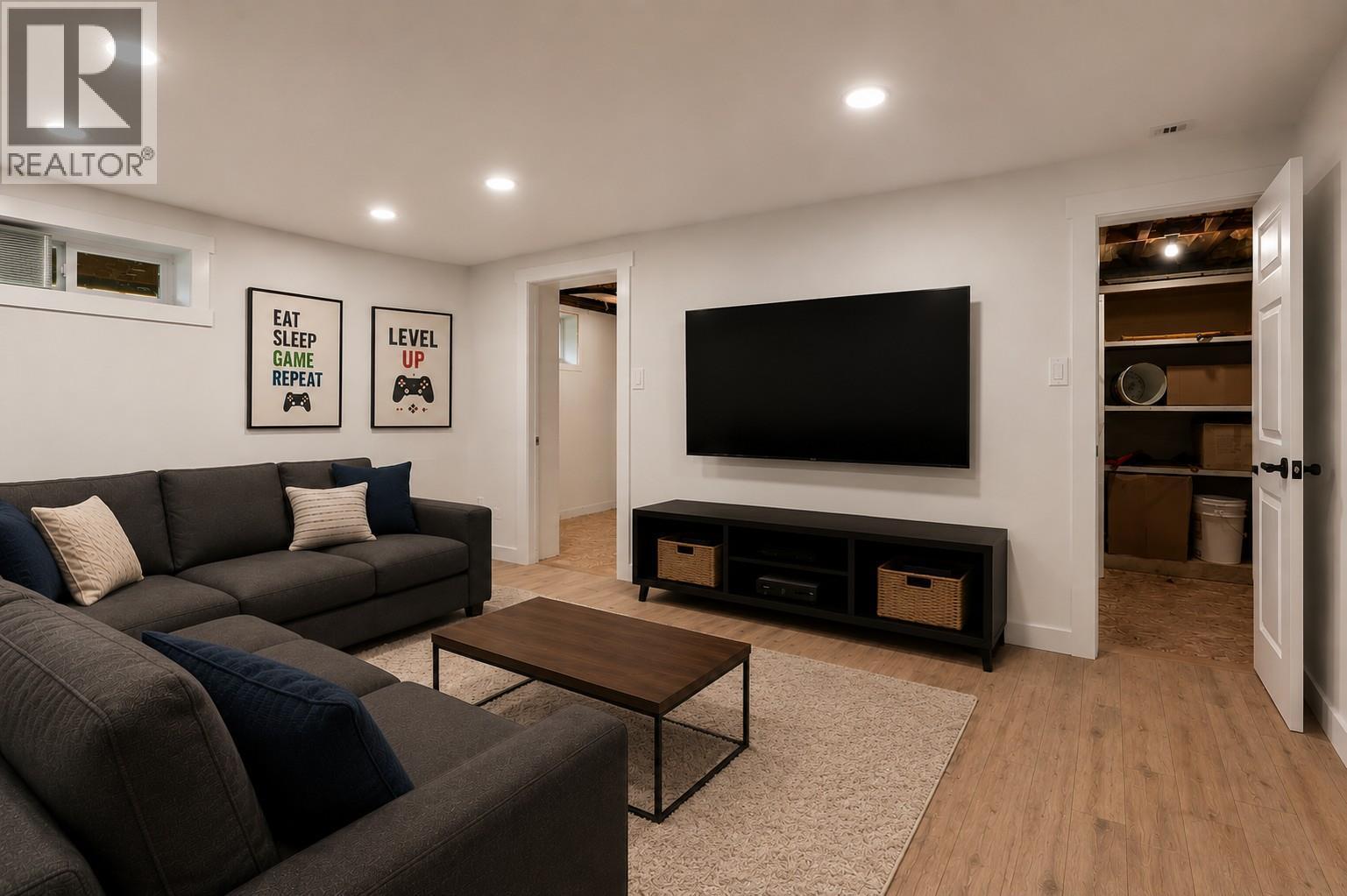 Idea for basement digitally staged - 701 Edward Street, Revelstoke, BC