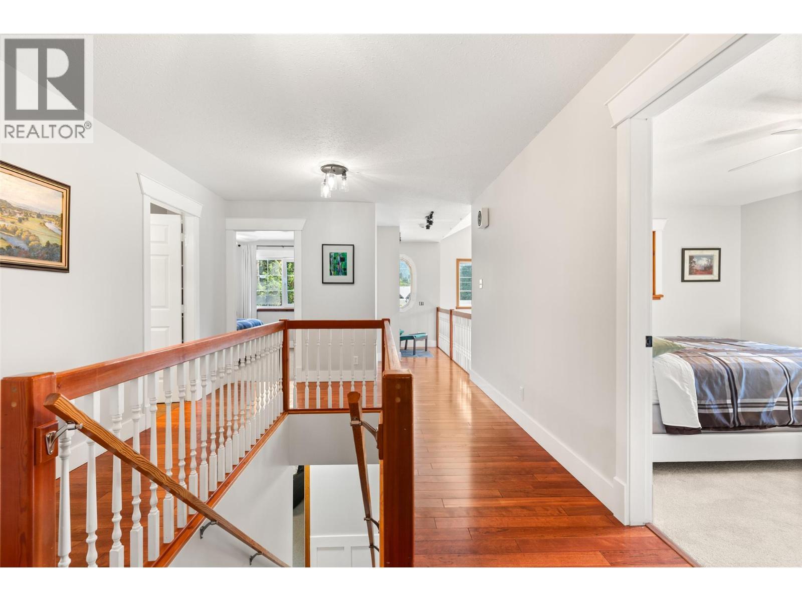 Stairs to upper level - 701 Edward Street, Revelstoke, BC