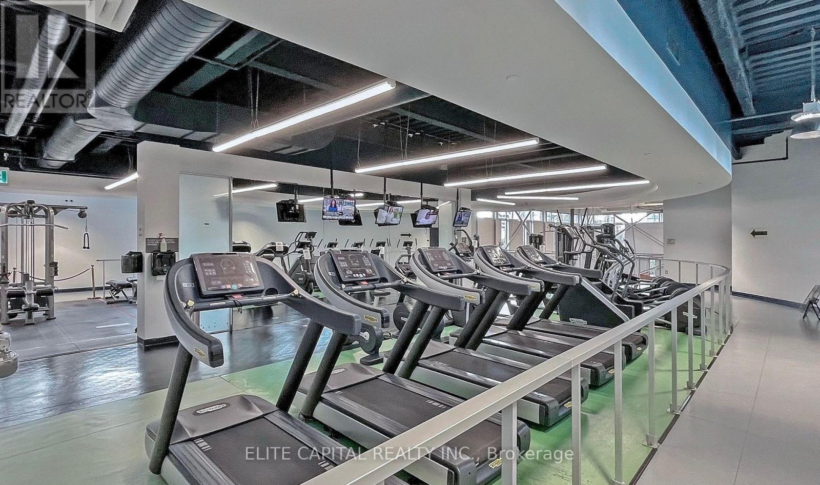 1008 - 10 Navy Wharf Court, Toronto, ON - Indoor Photo Showing Gym Room