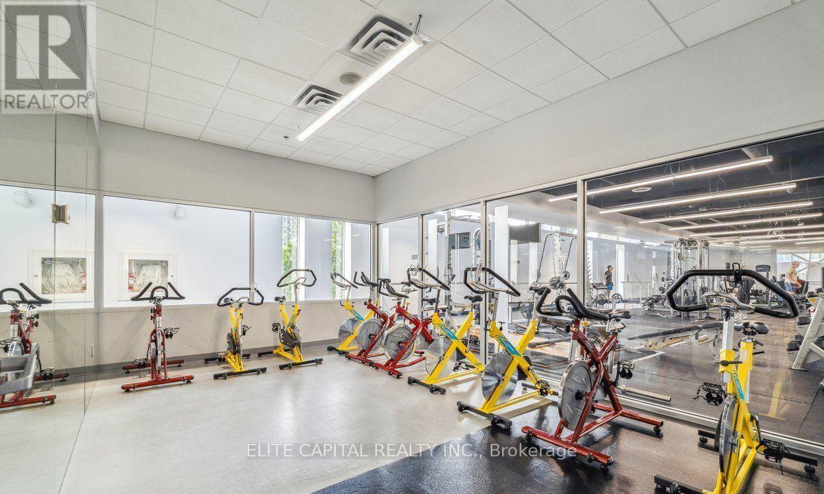 1008 - 10 Navy Wharf Court, Toronto, ON - Indoor Photo Showing Gym Room