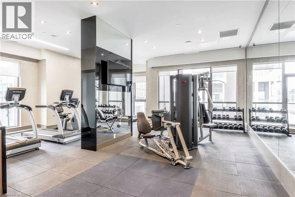 17 Zorra Street Unit# 1509, Etobicoke, ON - Indoor Photo Showing Gym Room