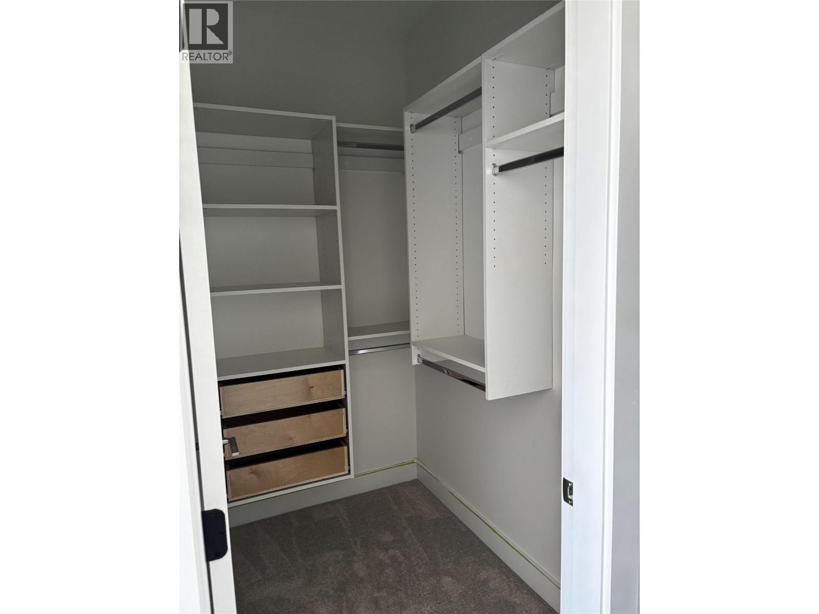 Master bedroom closet - 980 Franklyn Road Unit# 6 Lot# 6, Kelowna, BC