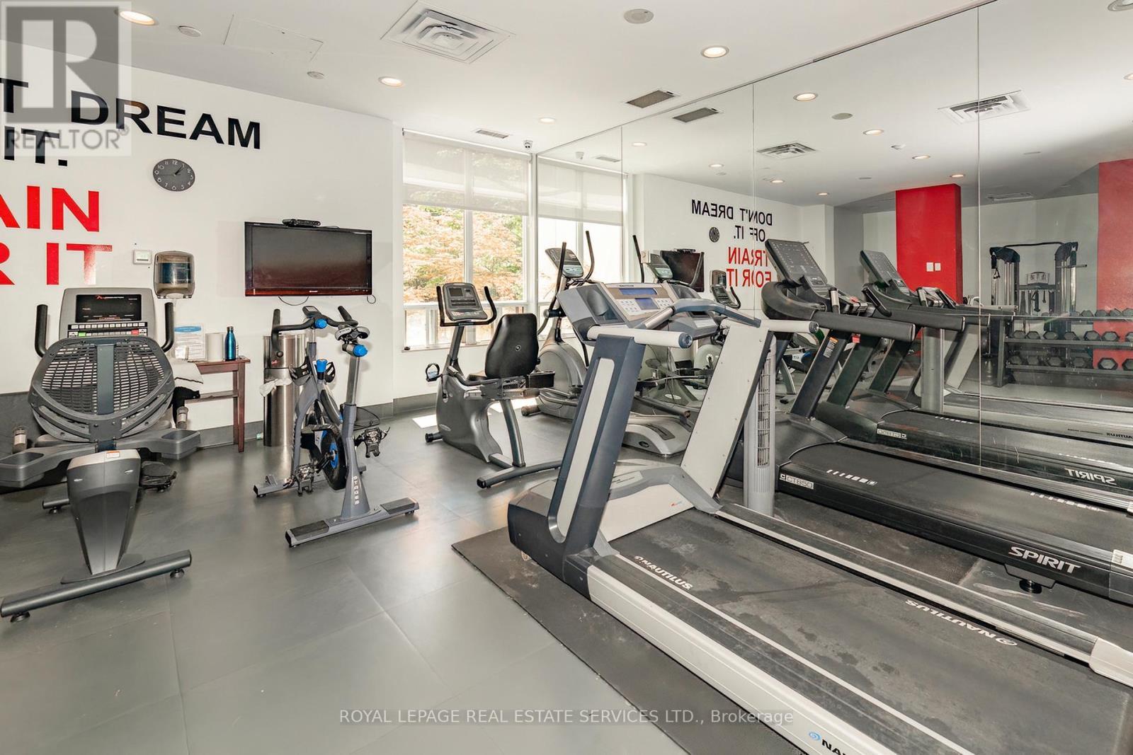 212 - 195 Merton Street, Toronto, ON - Indoor Photo Showing Gym Room