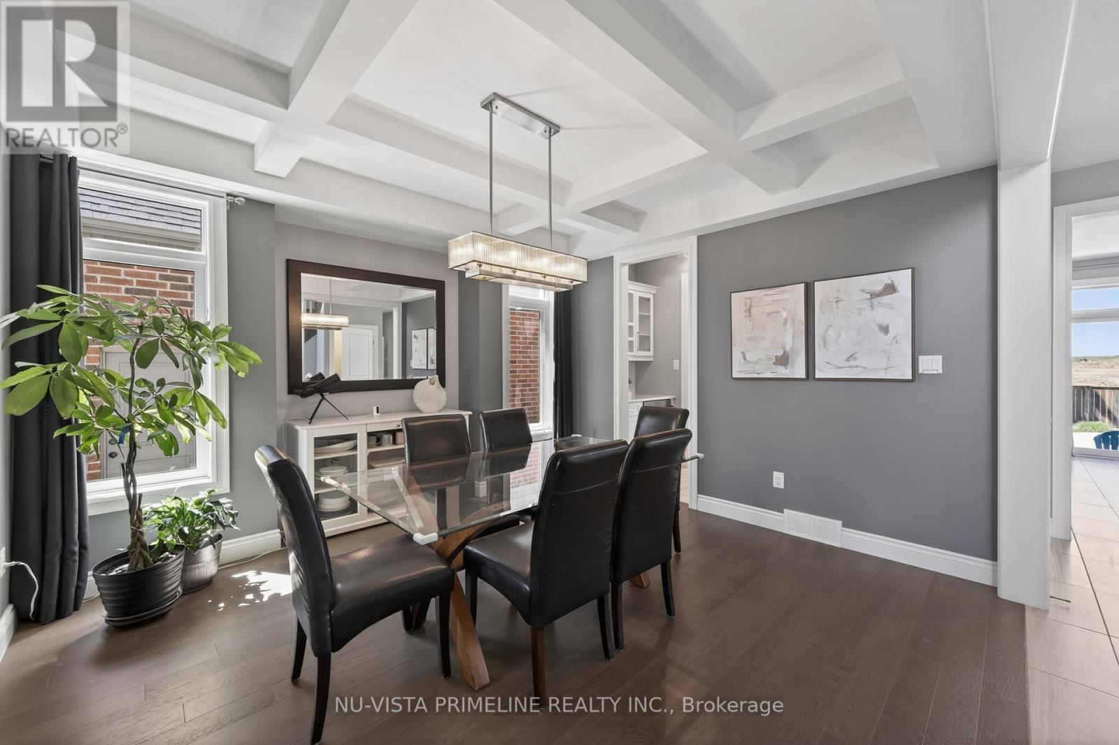 coffer ceilings in dining rm - 1935 Canvas Way, London North (North B), ON