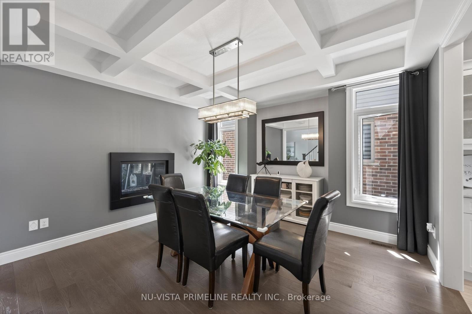dining rm with fireplace - 1935 Canvas Way, London North (North B), ON