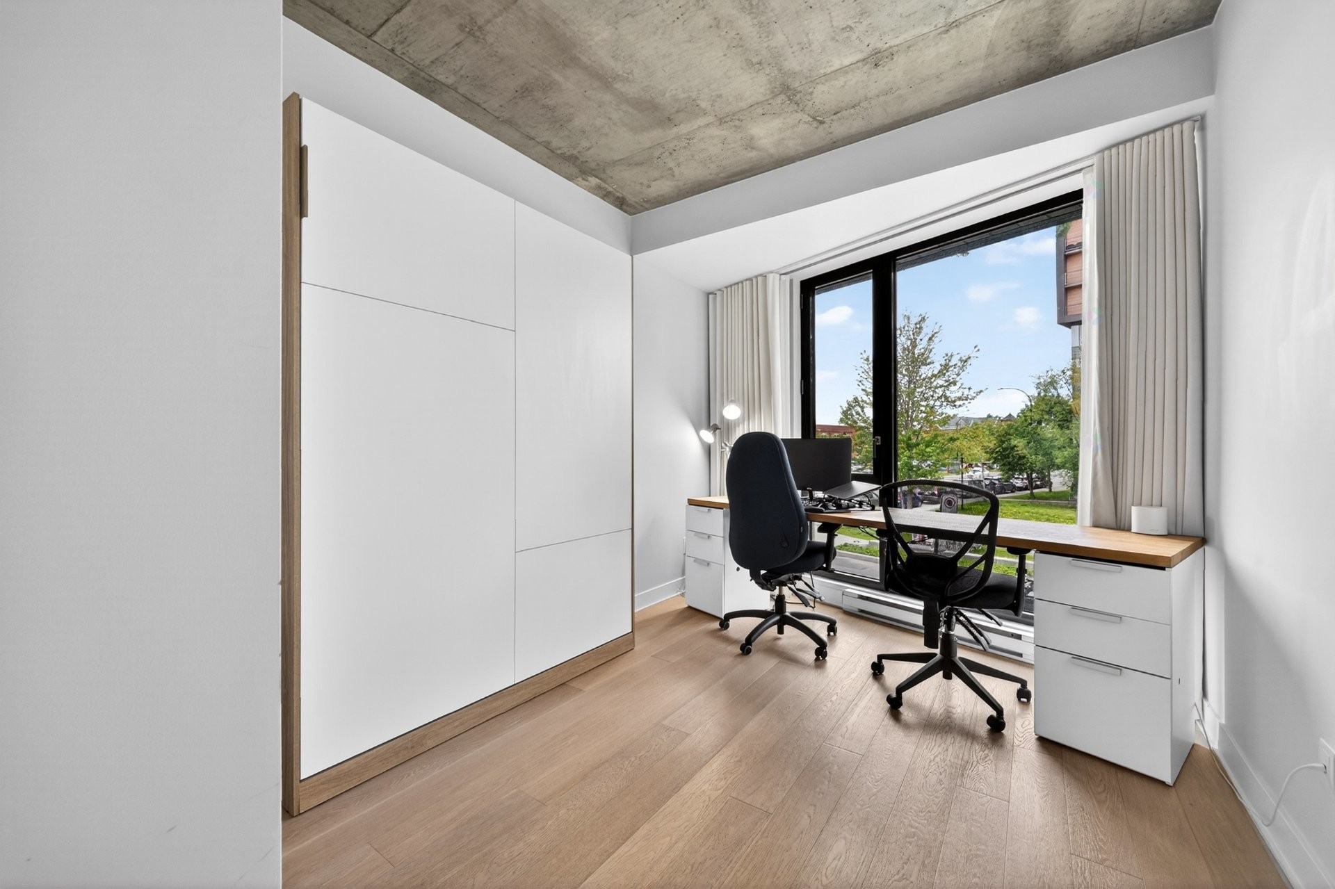 Chambre à coucher - 145-3100 Rue Rachel E., Montréal (Rosemont/La Petite-Patrie), QC - Indoor Photo Showing Office