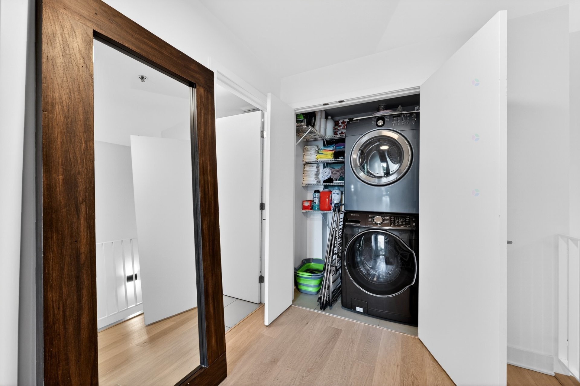 Salle de lavage - 145-3100 Rue Rachel E., Montréal (Rosemont/La Petite-Patrie), QC - Indoor Photo Showing Laundry Room