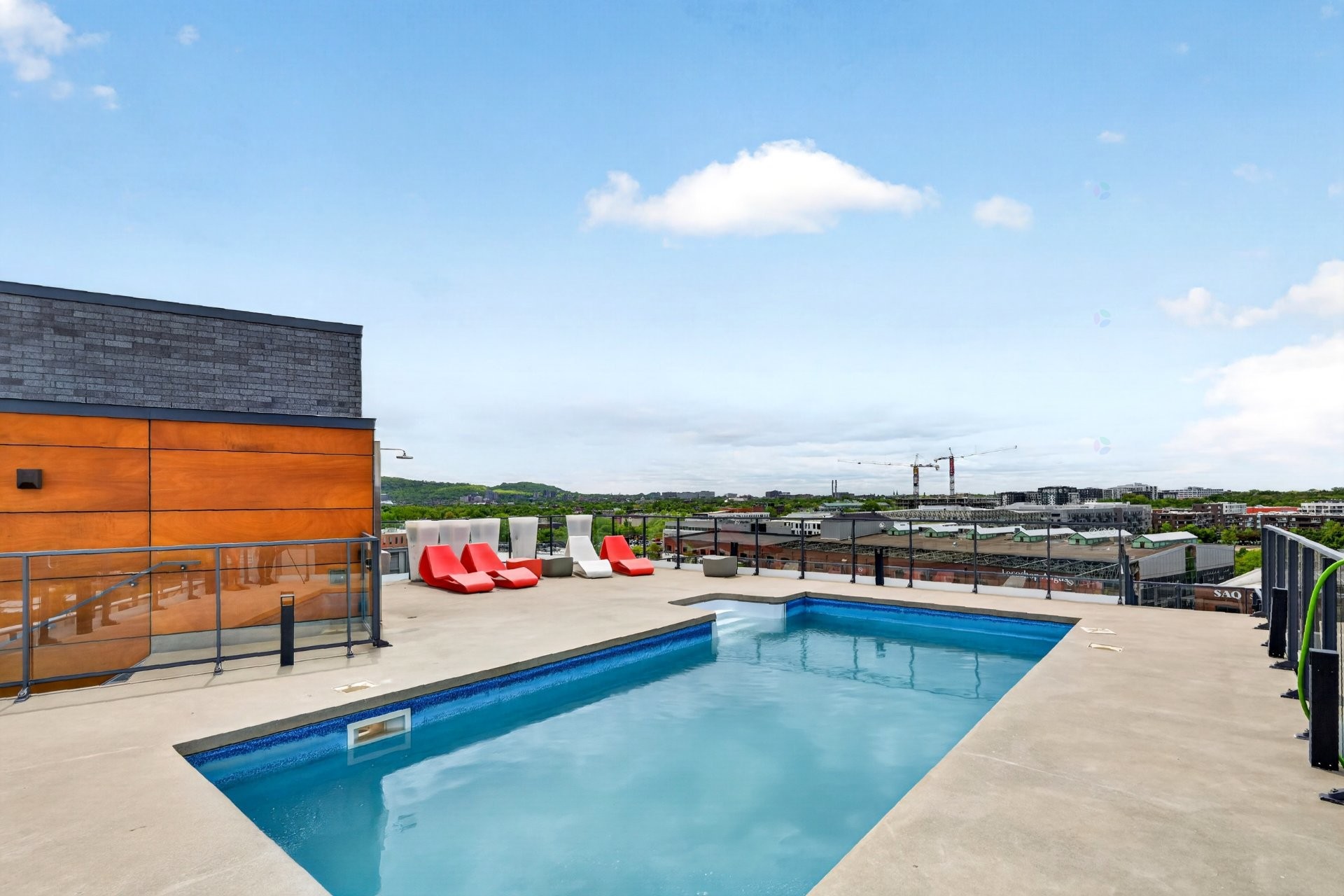 Piscine - 145-3100 Rue Rachel E., Montréal (Rosemont/La Petite-Patrie), QC - Outdoor With In Ground Pool