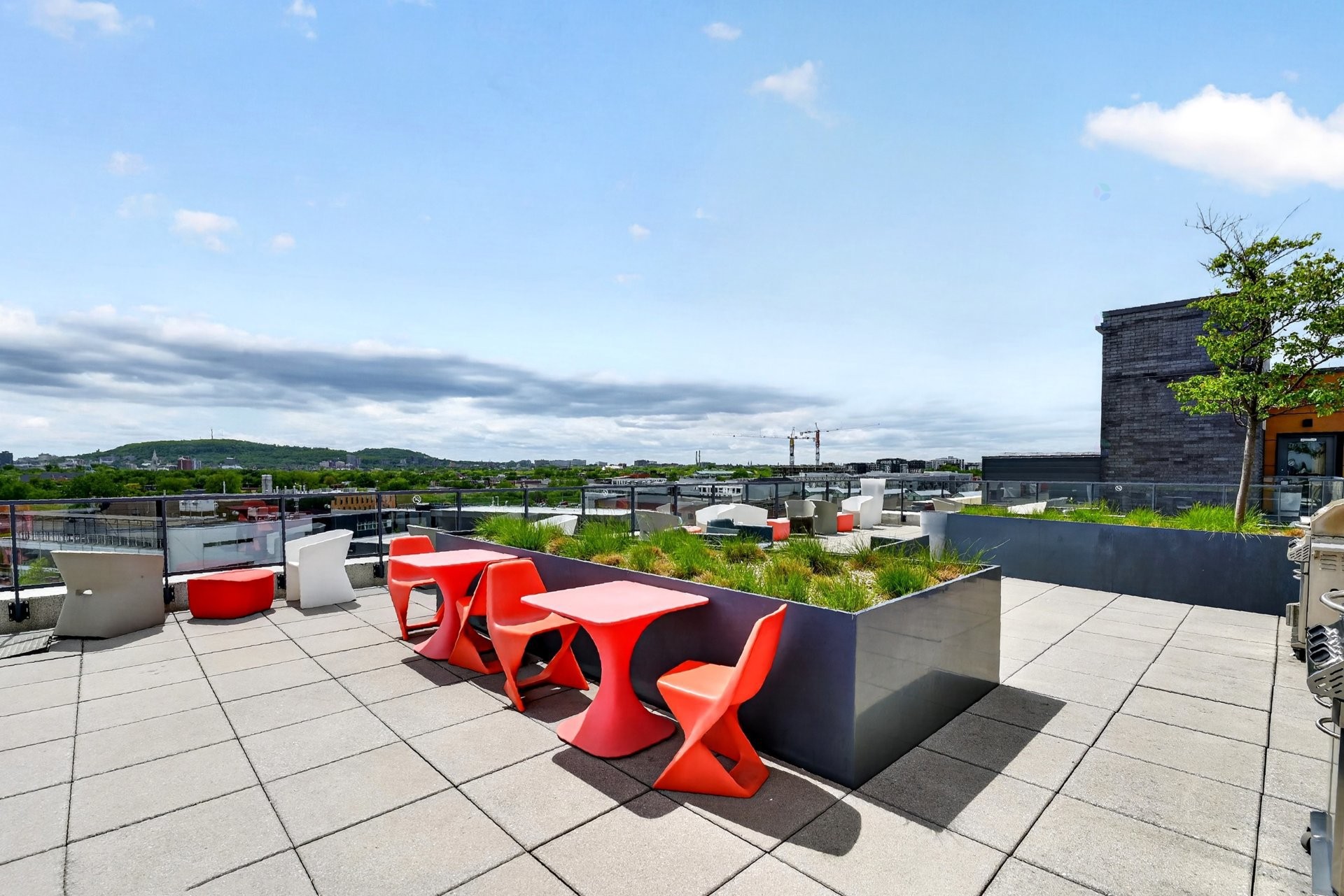 Terrasse - 145-3100 Rue Rachel E., Montréal (Rosemont/La Petite-Patrie), QC - Outdoor With View