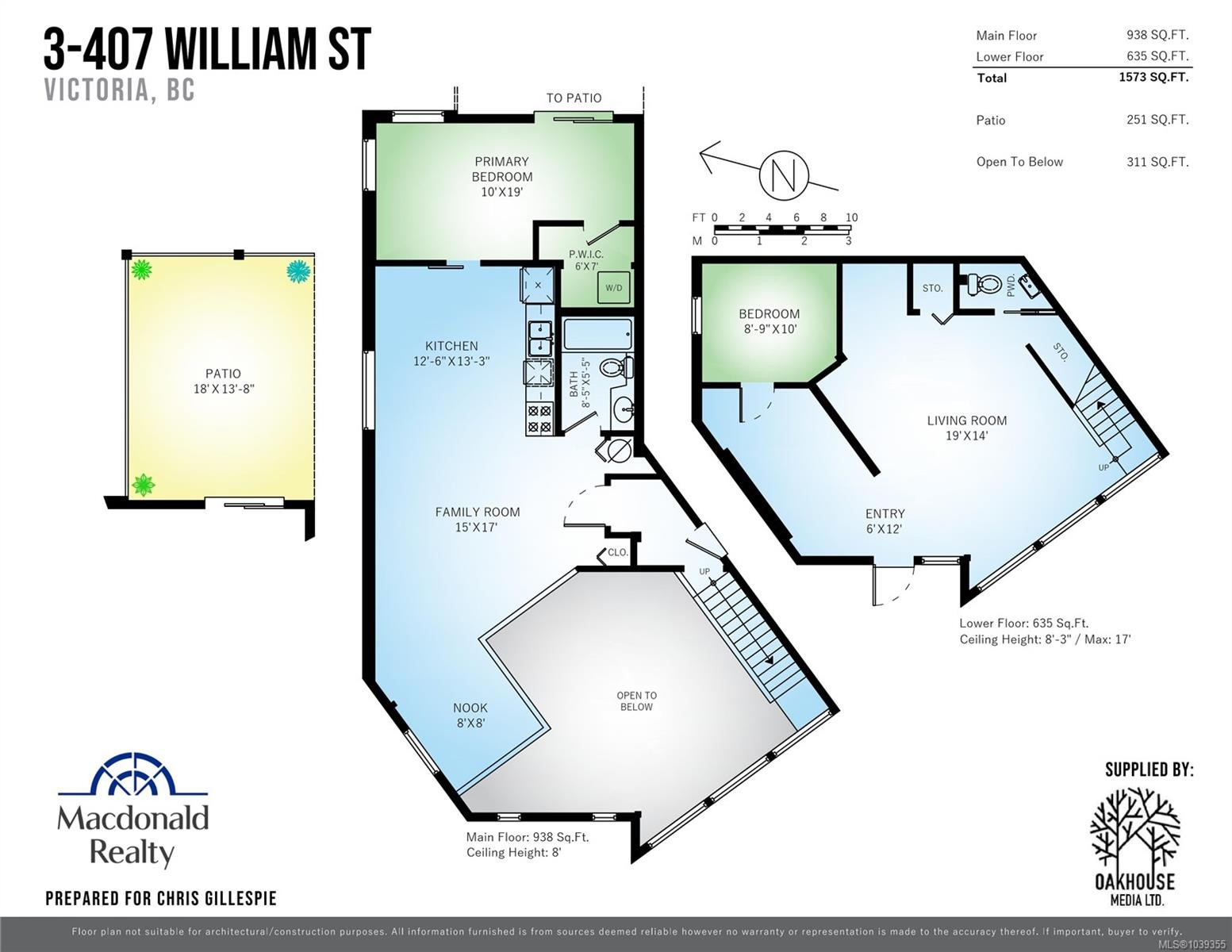 #3-407 William St, Victoria, BC