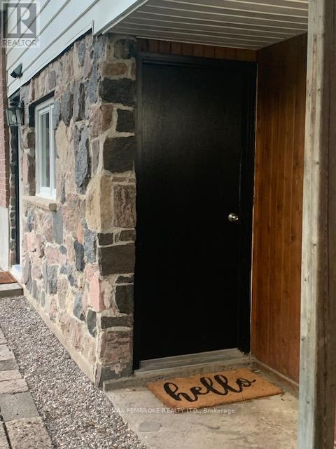 rear entrance to granny suite - 410 Green Lake Road, North Algona Wilberforce, ON