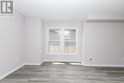 Big window in dining room area -