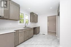 double window over sink -