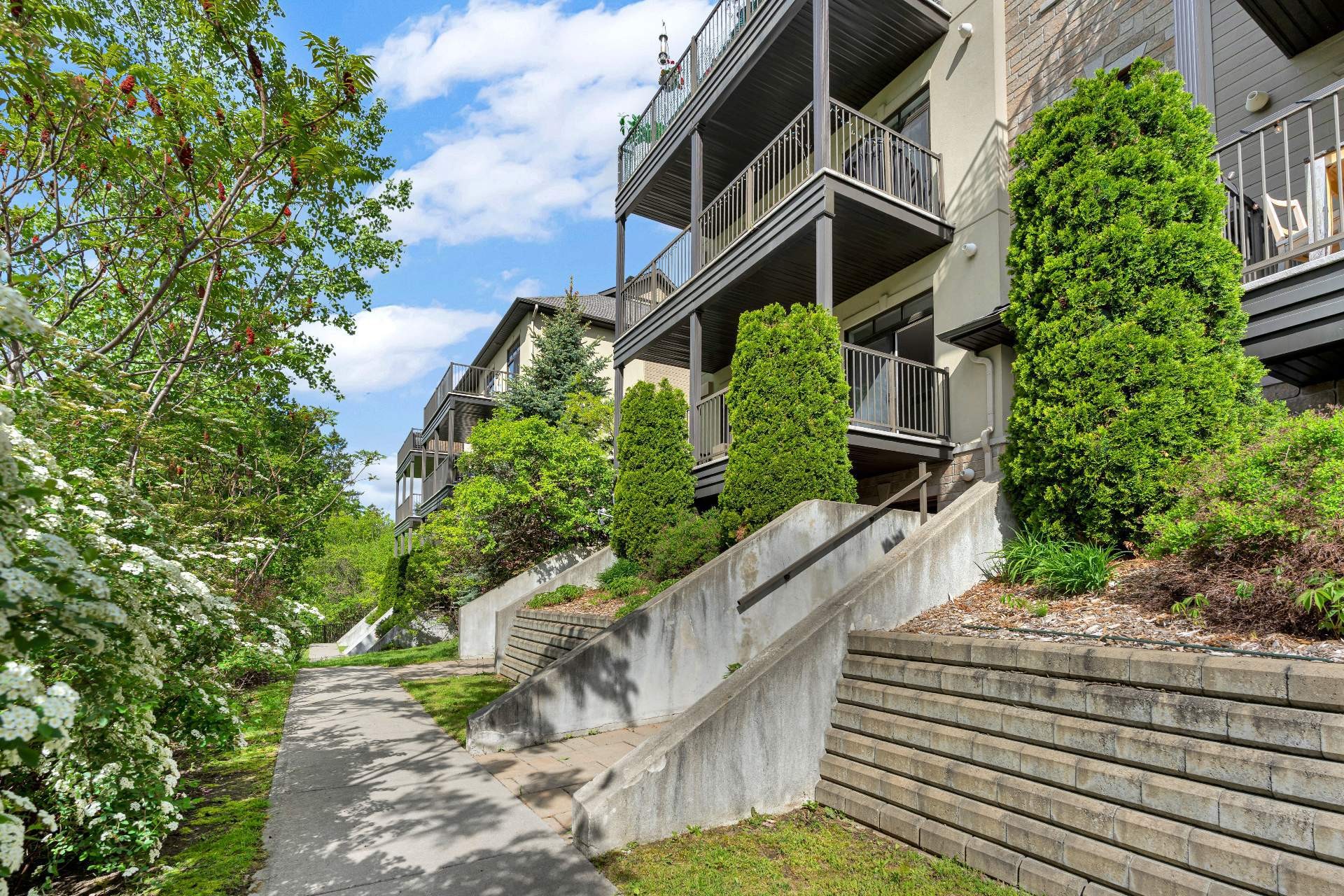 Back of Structure - 4-129 Rue D'Augusta, Gatineau (Aylmer), QC - Outdoor With Balcony