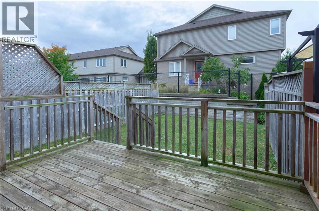 523 Windflower Crescent, Kitchener, ON - Outdoor With Deck Patio Veranda With Exterior