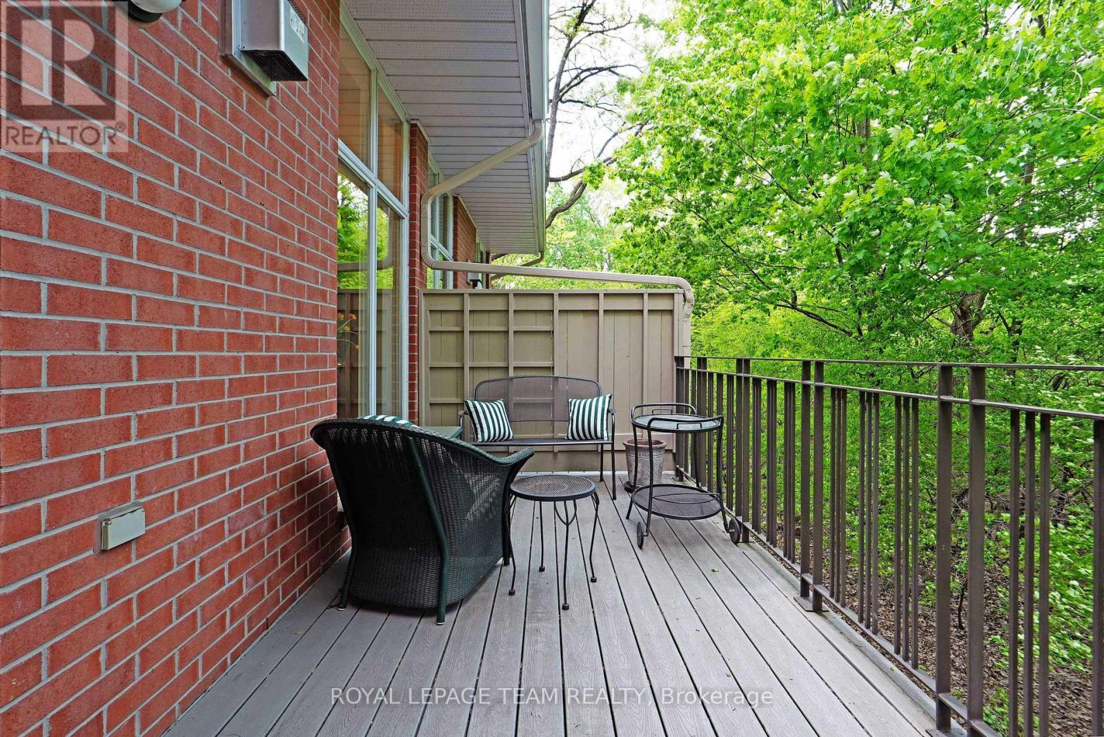 DECK OFF MAIN FLOOR LIVING ROOM - 13 Oak Park Private, Ottawa, ON - Outdoor With Deck Patio Veranda With Exterior