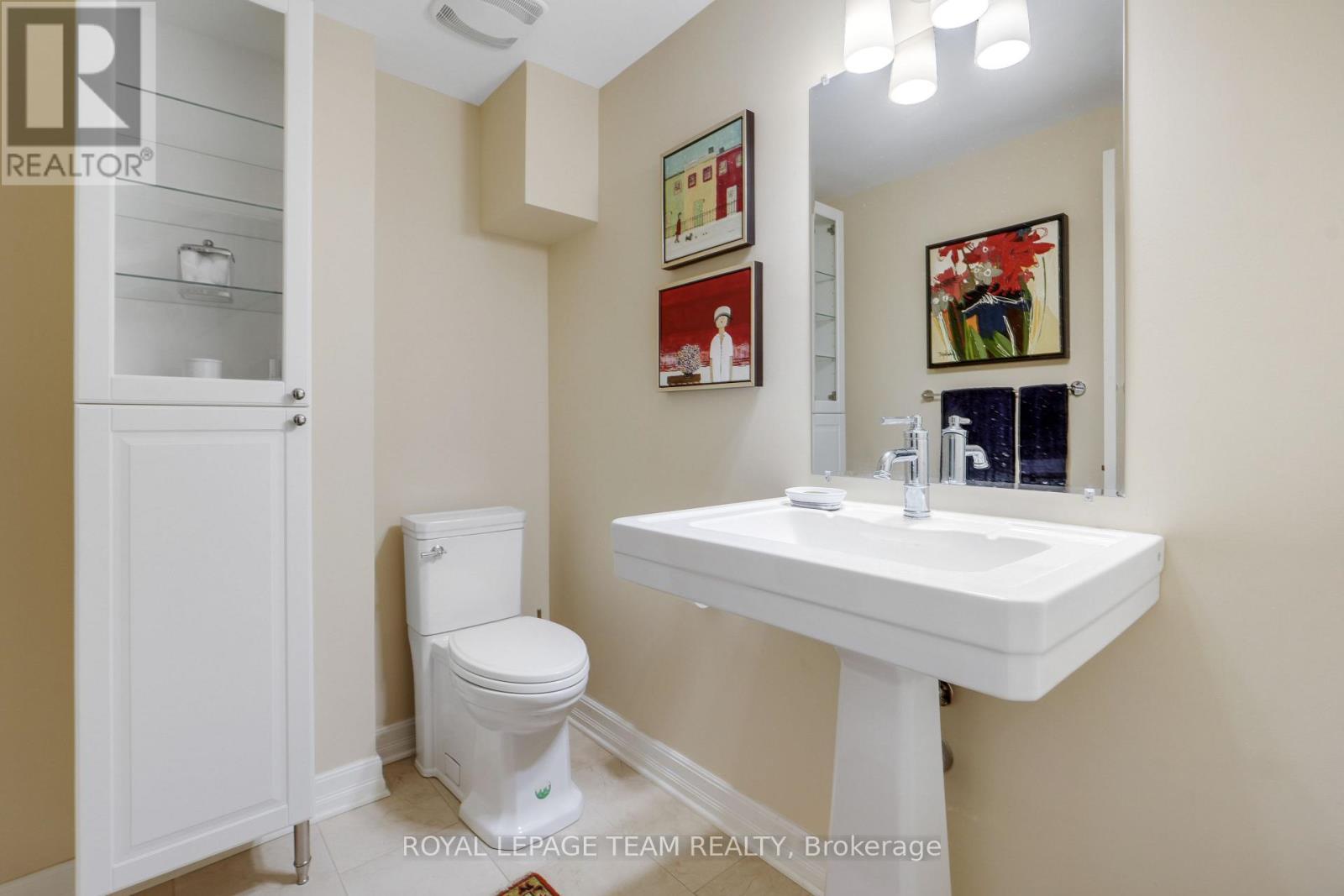 MAIN FLOOR 2-PIECE POWDER ROOM - 13 Oak Park Private, Ottawa, ON - Indoor Photo Showing Bathroom