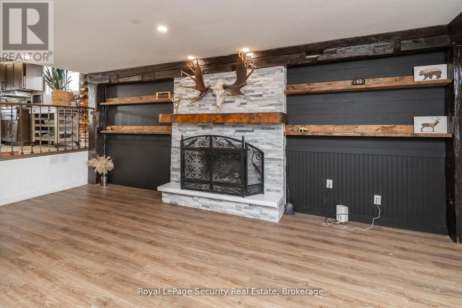 73 College Crescent, Barrie, ON - Indoor With Fireplace