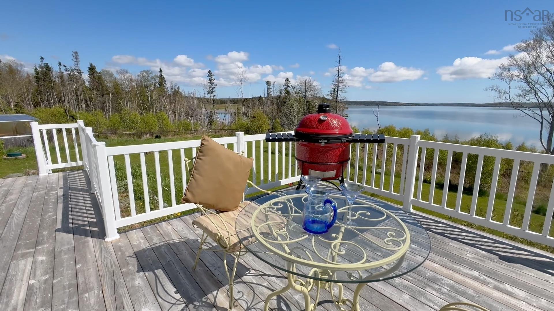 122 Peter Sosna Drive, Macnabs Cove, NS - Outdoor With Body Of Water With Deck Patio Veranda
