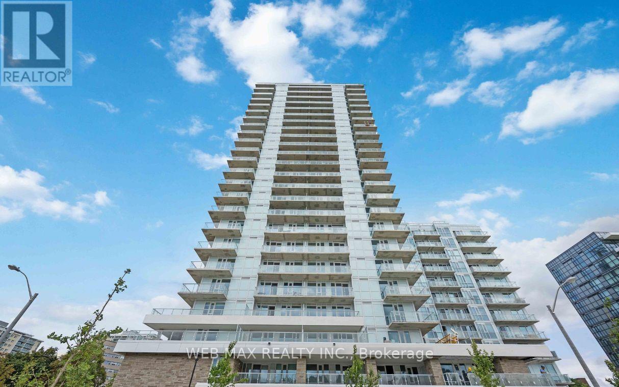 911 - 10 Deerlick Court, Toronto, ON - Outdoor With Balcony With Facade