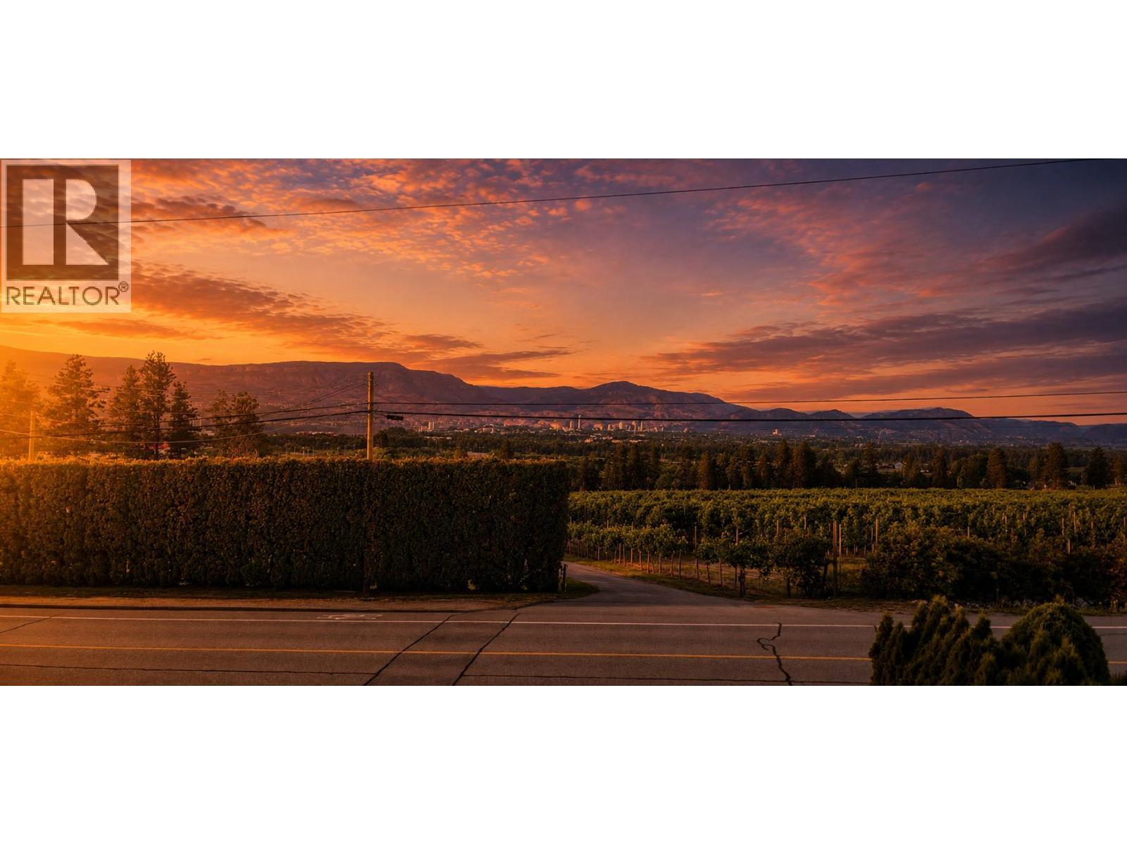 Virtual City View evening photo - 1315 Dehart Road, Kelowna, BC