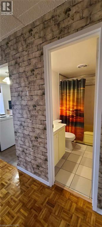 Hallway and bathroom - 105 Conroy Crescent Unit# 505, Guelph, ON